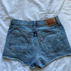 Levi denim shorts